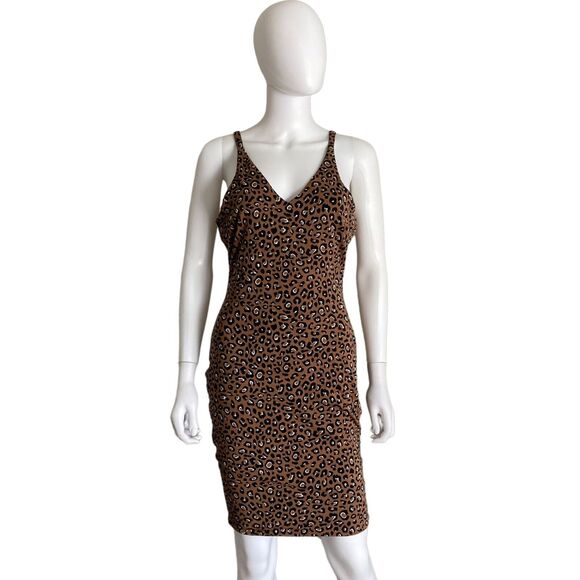 Tart Collections Animal Print Sleeveless Achilles Bodycon Dress Size M Medium - Picture 1 of 8